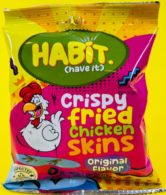 HABIT (have it)  Crispy Fried Chicken Skins